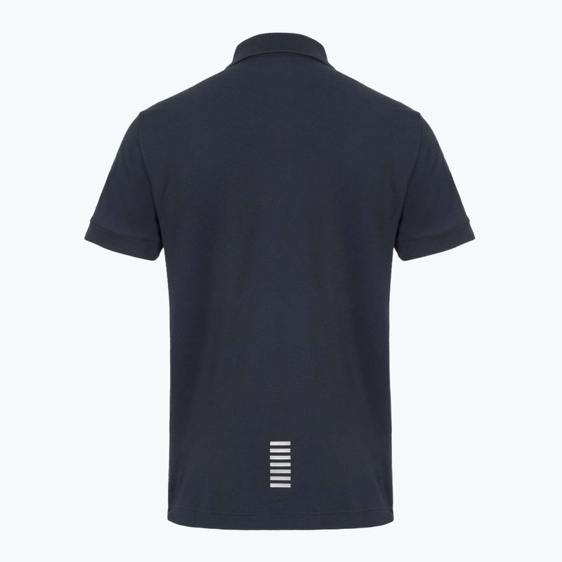 Polo uomo EA7 Emporio Armani Core Identity armani blu 2