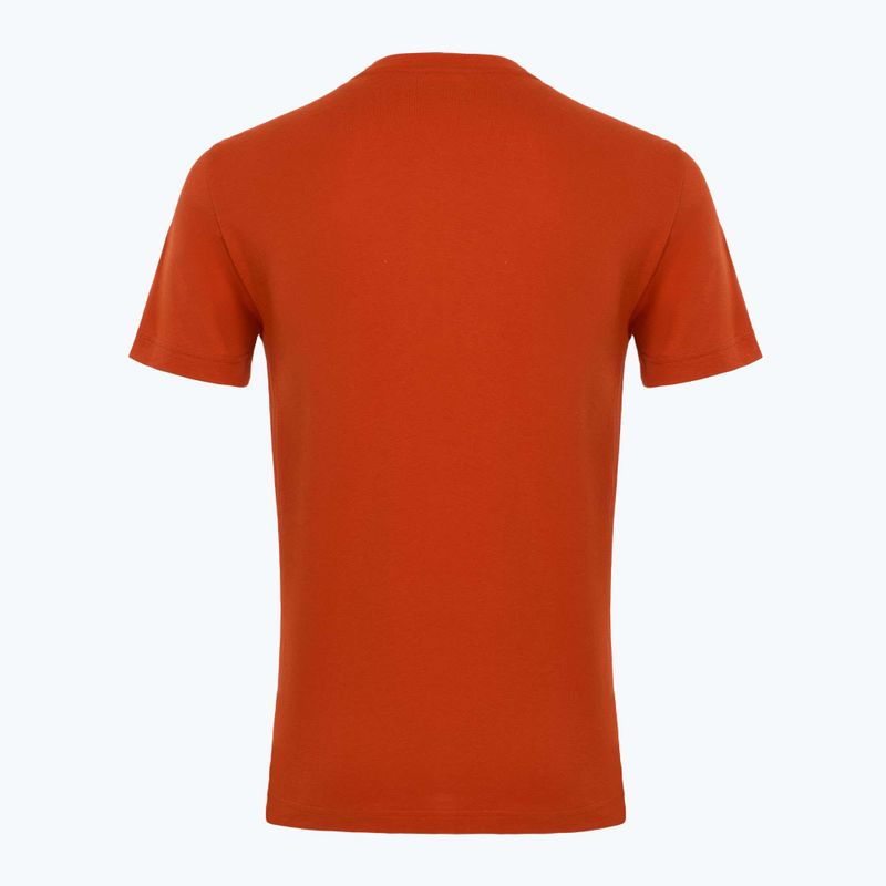 T-shirt da uomo EA7 Emporio Armani Visibility Cotton Crew al tè rooibos 2