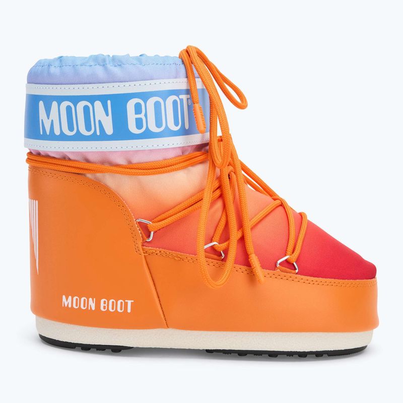 Donna Moon Boot Icon Low Sunrise arancione stivali da neve 2
