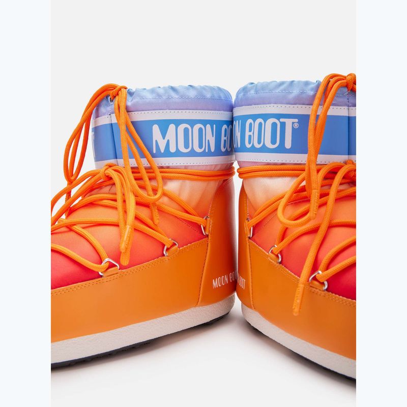Donna Moon Boot Icon Low Sunrise arancione stivali da neve 9