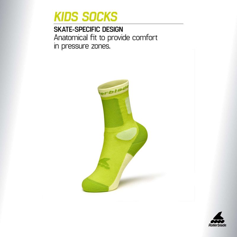 Calzini per bambini Rollerblade Kids green 2