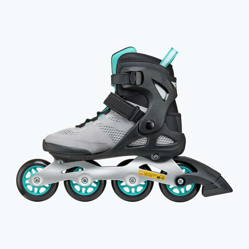 Rollerblade da donna Macroblade 80 W grigio/blu metallizzato 2