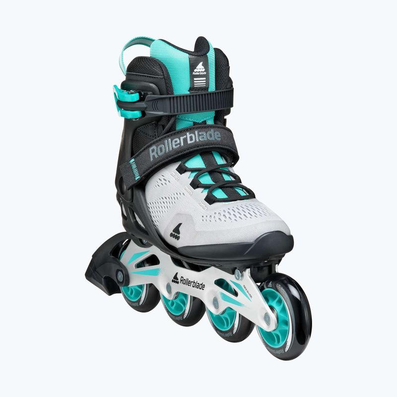 Rollerblade da donna Macroblade 80 W grigio/blu metallizzato 4