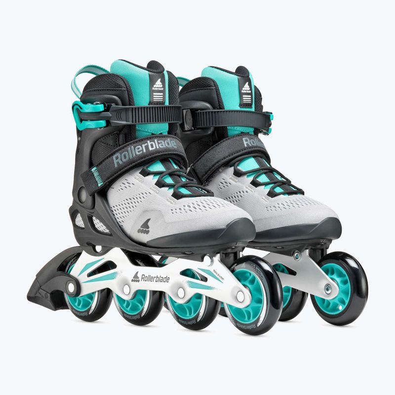 Rollerblade da donna Macroblade 80 W grigio/blu metallizzato 7