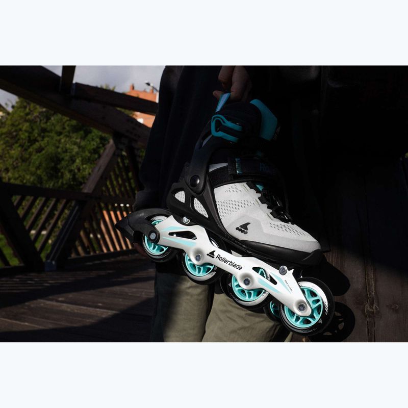 Rollerblade da donna Macroblade 80 W grigio/blu metallizzato 8