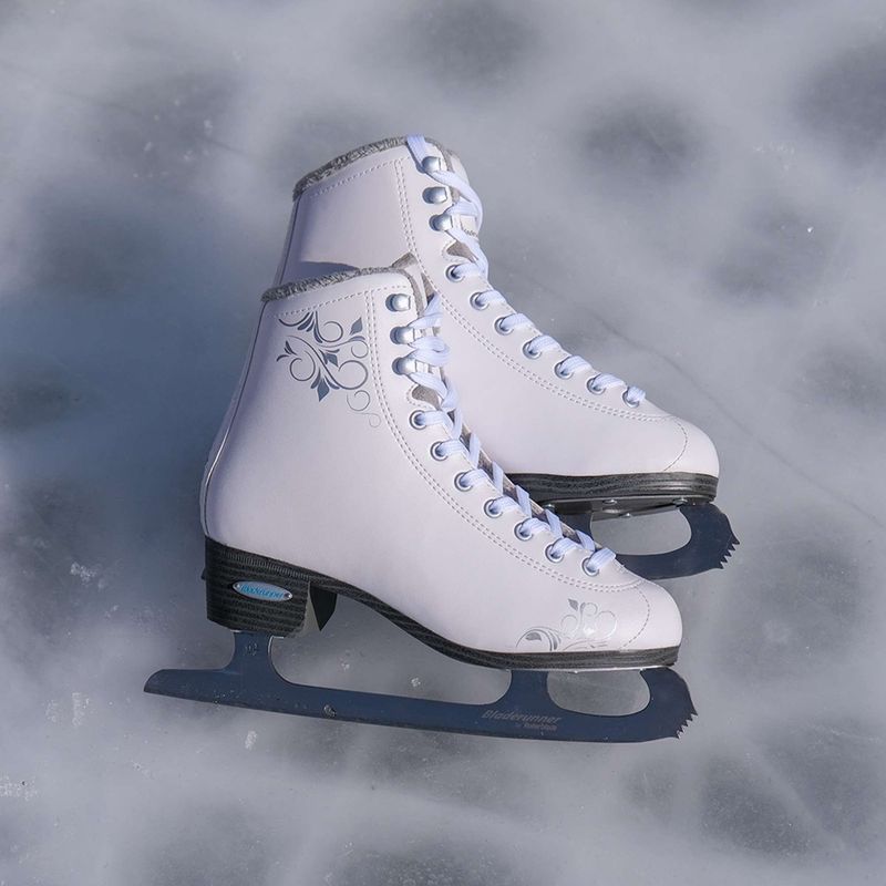 Pattini da ghiaccio donna Bladerunner Aurora W white/silver 9