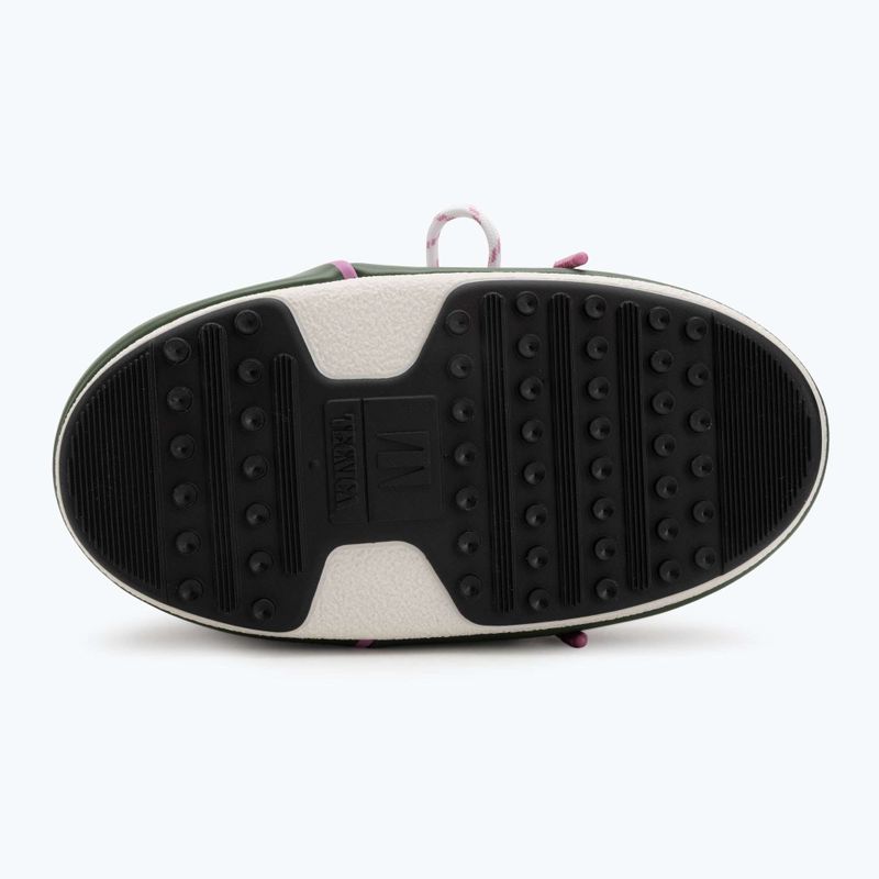 Stivali da neve da donna Moon Boot Icon Low Space Racing verde bosco/argento/rosa 4