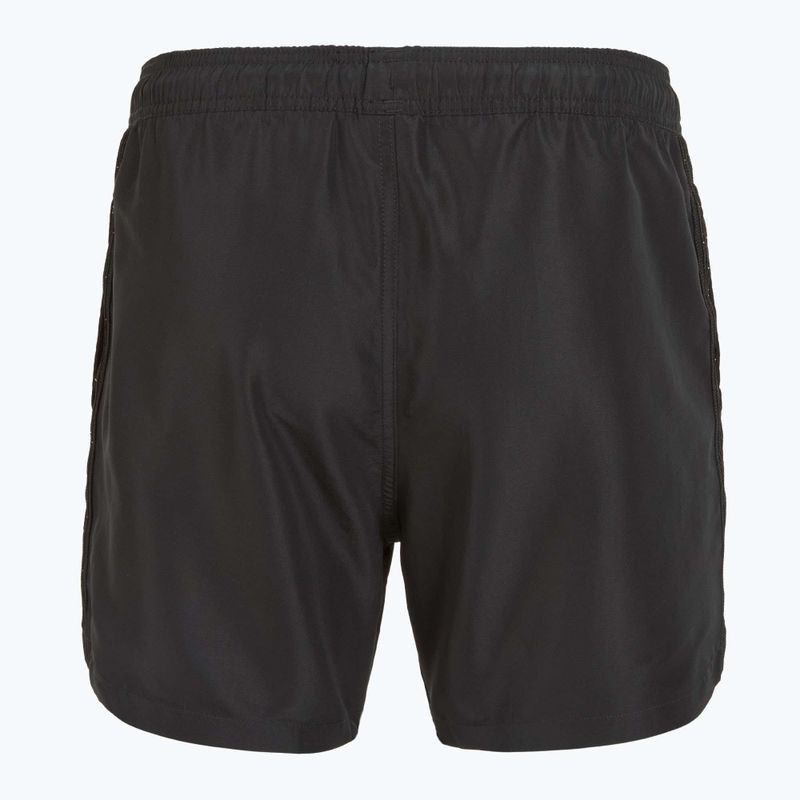 Pantaloncini da bagno EA7 Emporio Armani Gold Label da uomo nero 2