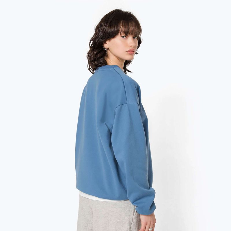 Felpa uomo Kaotiko C'est la vie denim blue 3