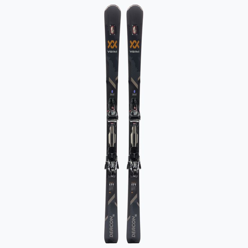 Sci da discesa Völkl Deacon 76 + attacchi rMotion2 12 GW nero