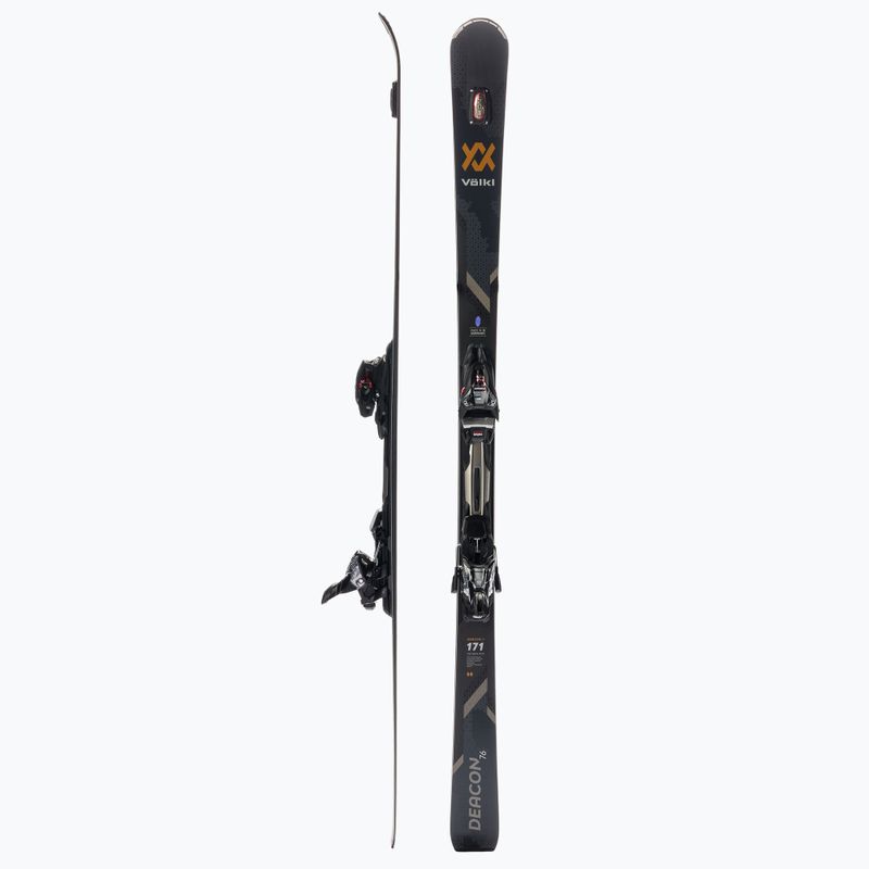 Sci da discesa Völkl Deacon 76 + attacchi rMotion2 12 GW nero 2