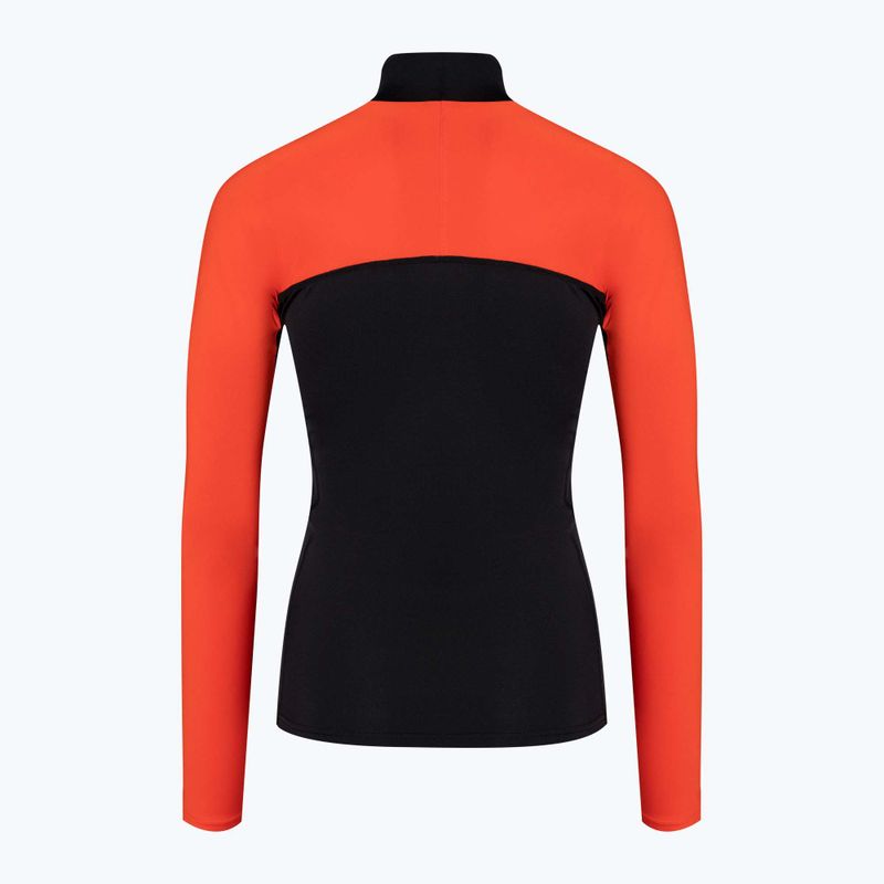 Dakine nuoto donna manica lunga Hd Snug Fit Rashguard rippin rosso 4