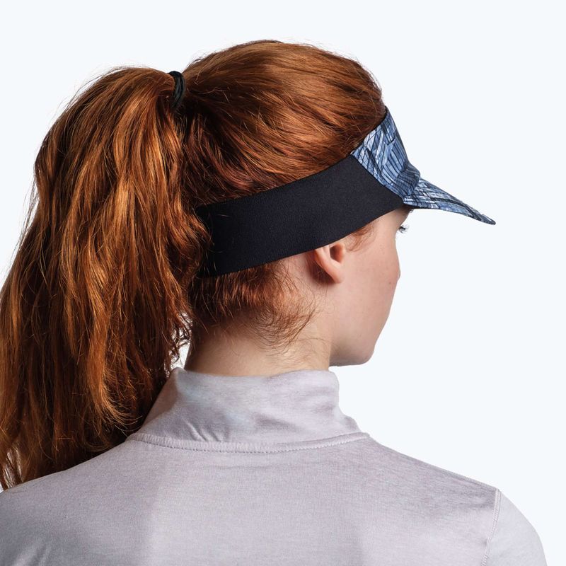 BUFF Go Visor Tettuccio da corsa Gline grigio 9