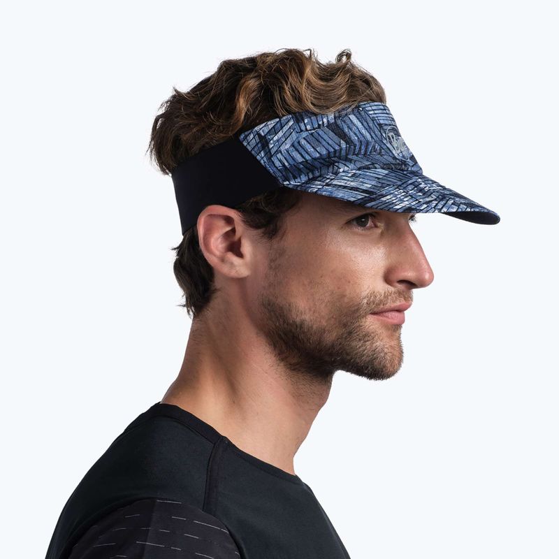 BUFF Go Visor Tettuccio da corsa Gline grigio 11