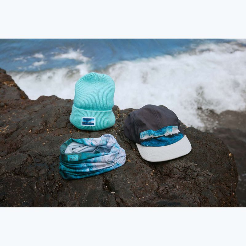Cappellino con visiera BUFF 5 Panel Go parley navy 3