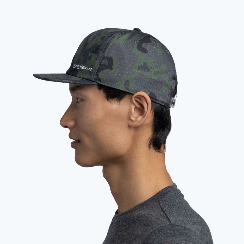 Cappellino con visiera BUFF Pack Baseball enob steel 6