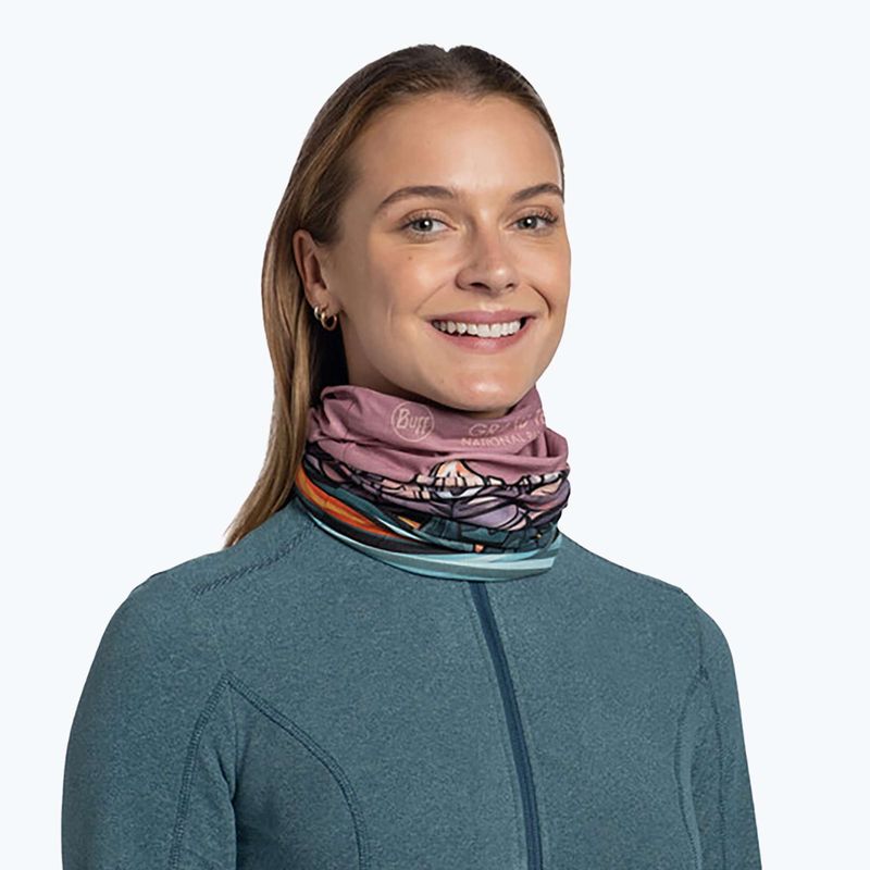 BUFF Coolnet UV Parchi nazionali Grand Teton imbragatura multifunzionale 3
