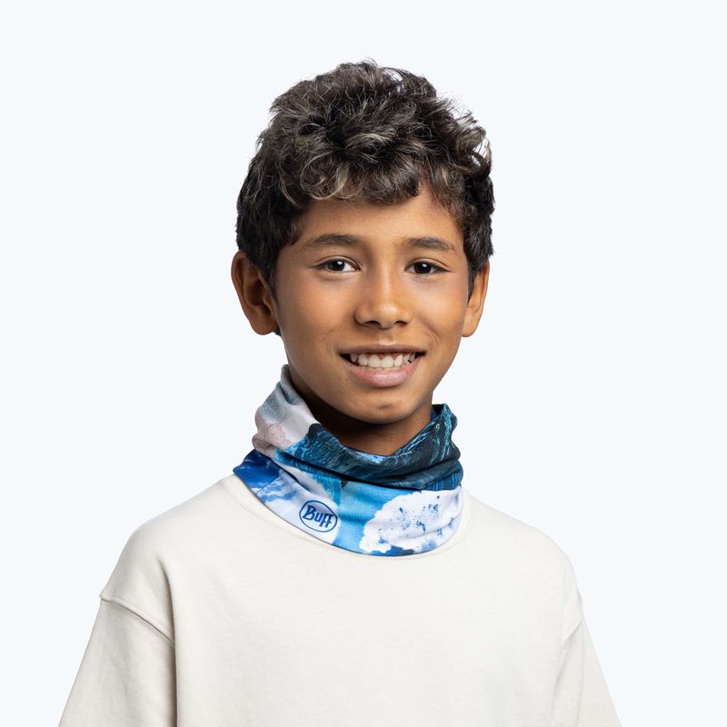 Fascia multifunzione BUFF Coolnet UV turbo blue 3