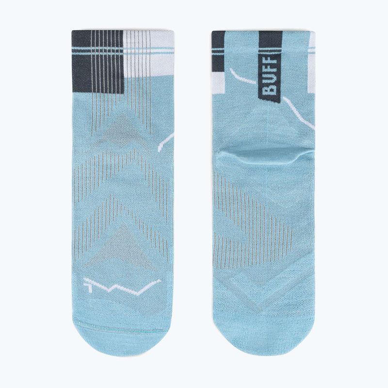 Calzini BUFF CoolNet Quarter dusty blue 2