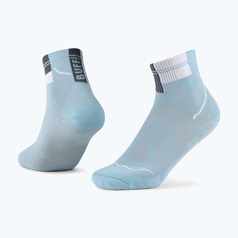 Calzini BUFF CoolNet Quarter dusty blue 3