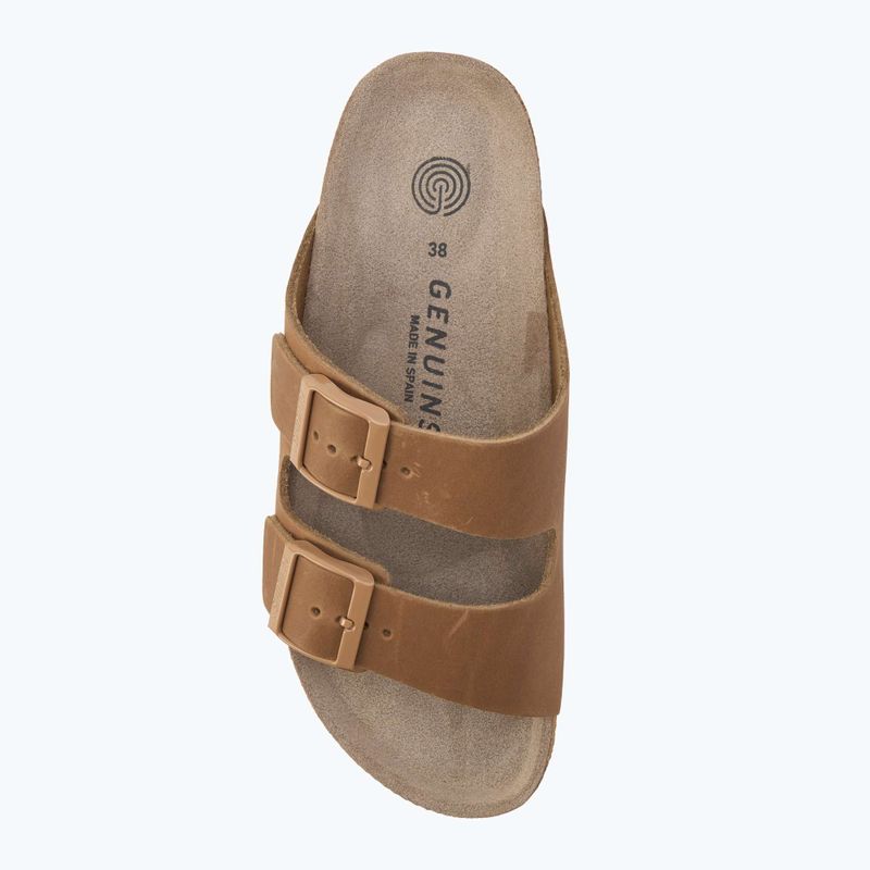 Infradito da donna Genuins Hawaii Oiled Leather clay 5