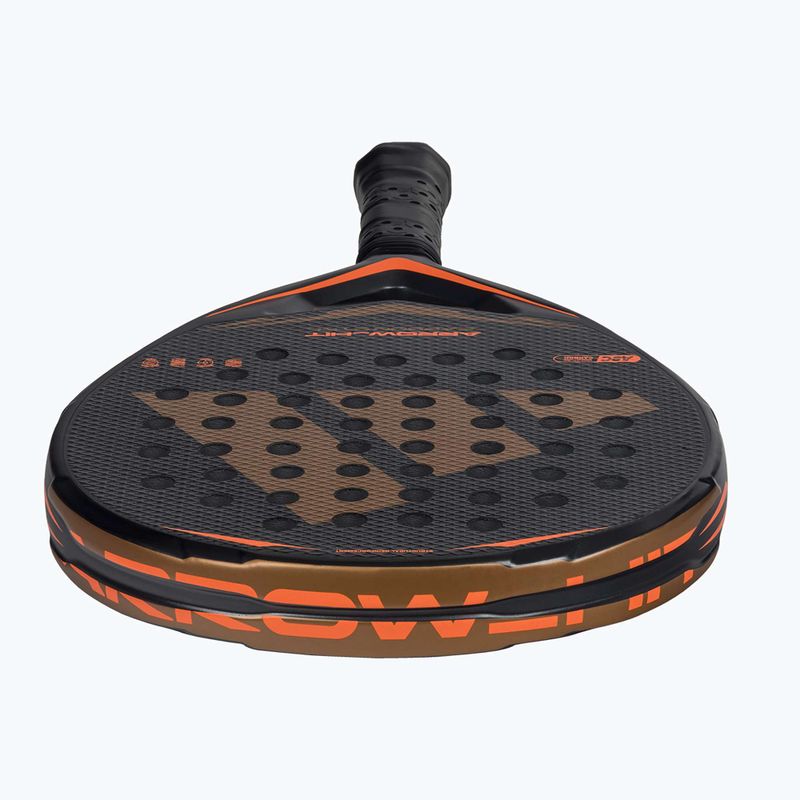 Racchetta da padel adidas Arrow Hit Carbon CTRL anthracite/orange 4