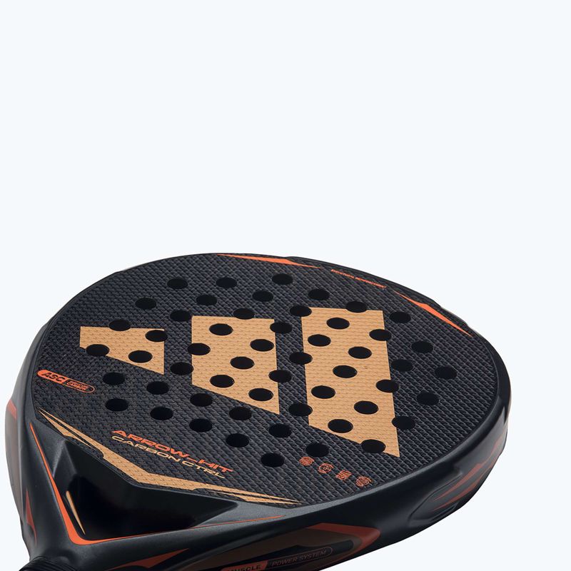 Racchetta da padel adidas Arrow Hit Carbon CTRL anthracite/orange 6