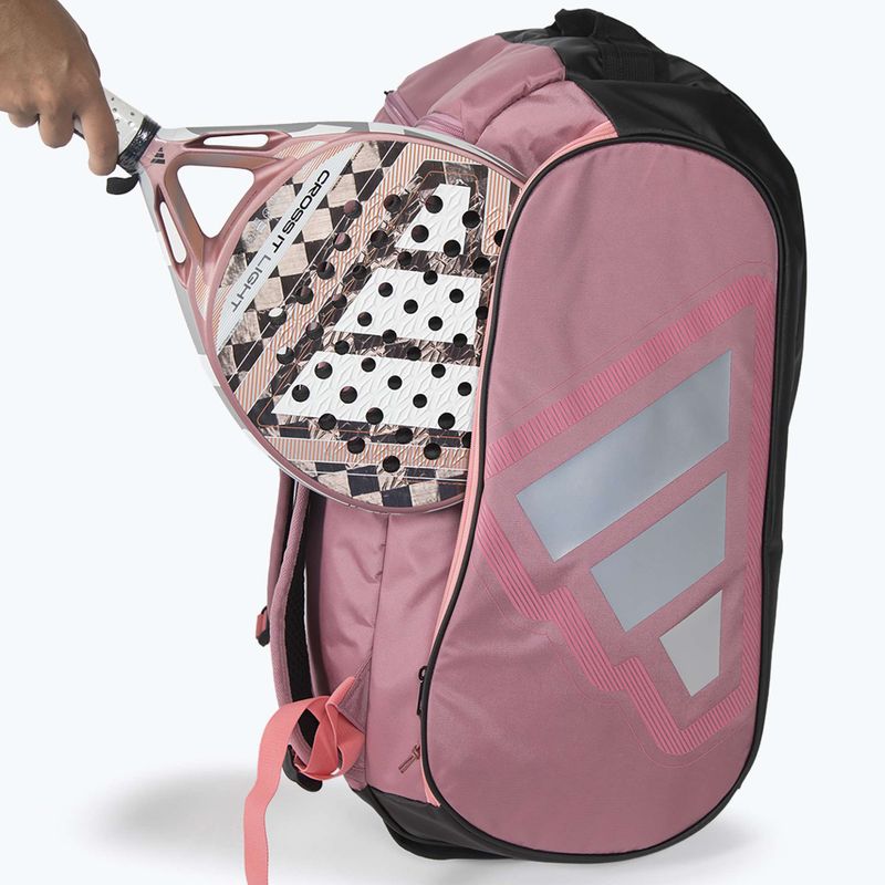 Borsa da padel adidas Pro Tour Racket Bag 2026 70 l pink/black 6