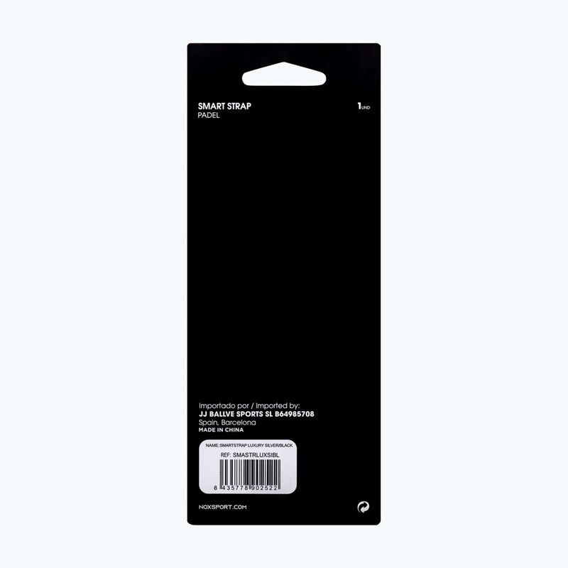 Polsino da polso NOX Luxury Smartstrap silver/black 2