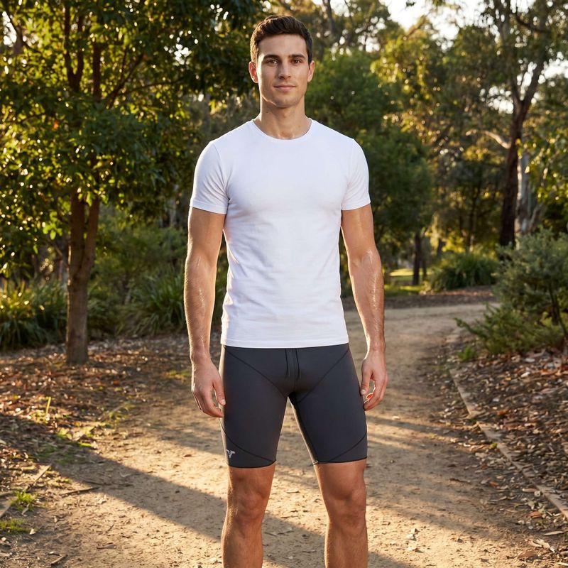 Calzamaglia corta Joma R-Trail Nature da uomo antracite 8