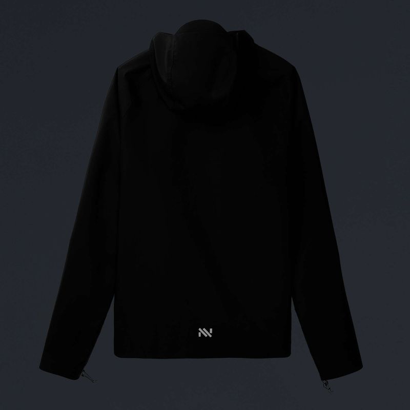 Giacca da corsa da donna NNormal Trail Rain nero 10