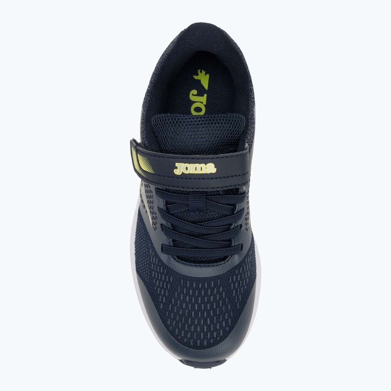 Scarpe Joma Speed Jr per bambini, giallo/marino 5