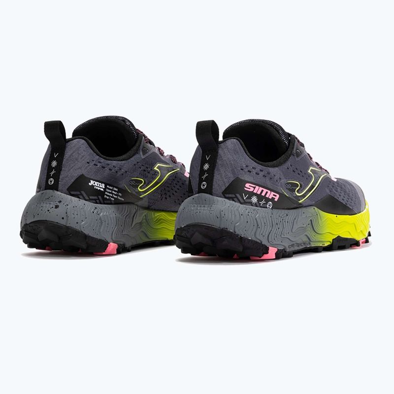 Scarpe da corsa da donna Joma Sima Lady nero / grigio 10