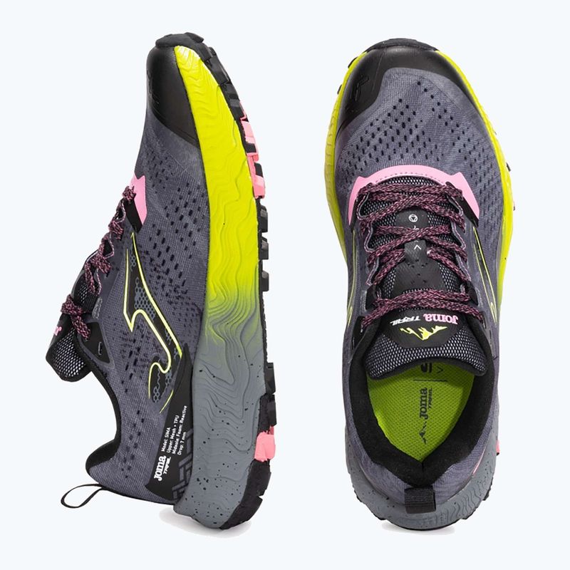 Scarpe da corsa da donna Joma Sima Lady nero / grigio 12