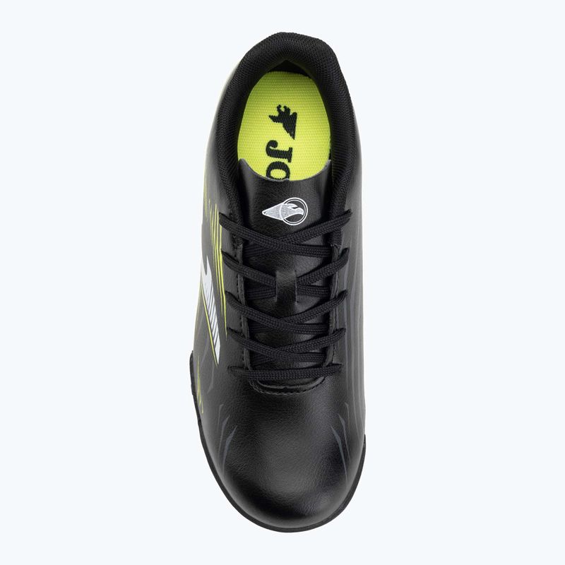 Scarpe da calcio Joma Propulsion Jr TF per bambini, nero 5