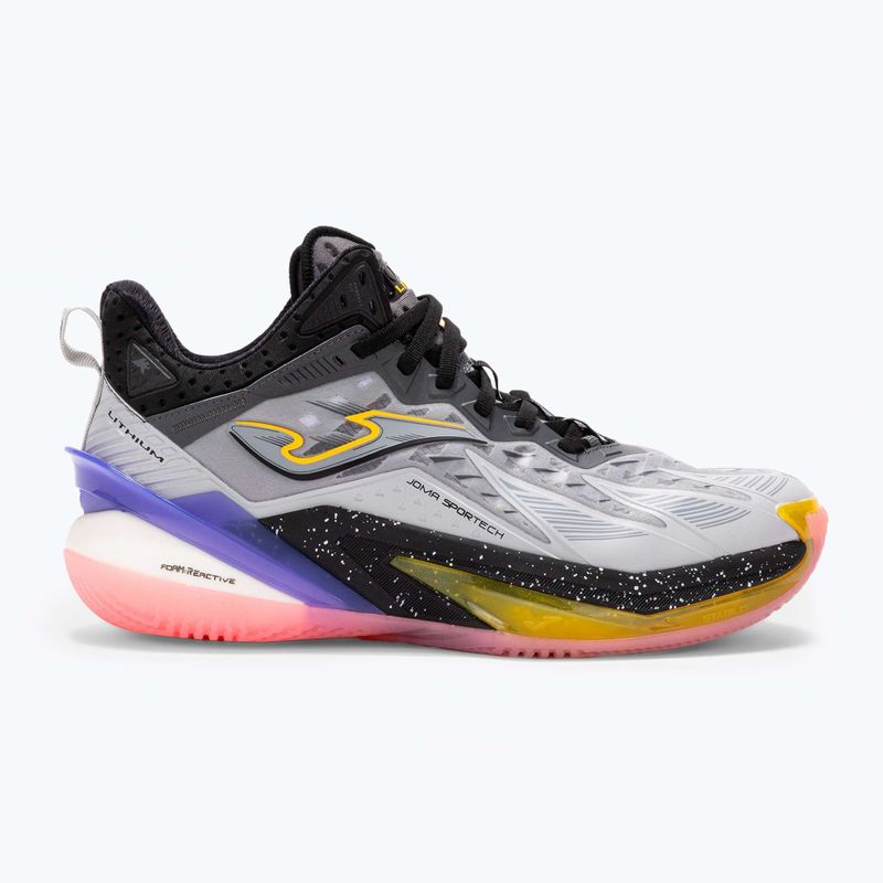 Scarpe da basket da uomo Joma Lithium grigio 8