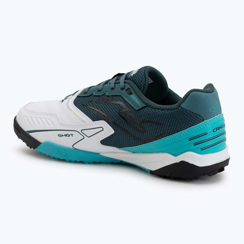 Scarpe da calcio da uomo Joma Cancha TF white 3