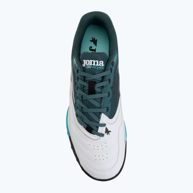 Scarpe da calcio da uomo Joma Cancha TF white 5
