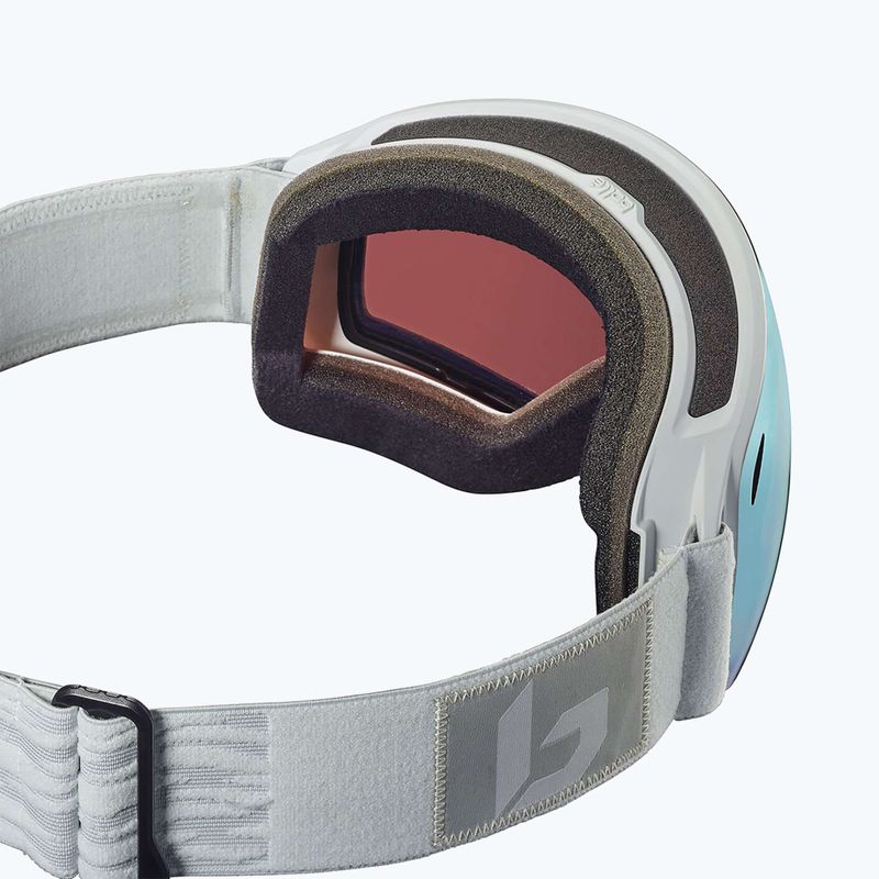 Occhiali da sci Bollé Eco Torus M bianco ghiaccio opaco/azzurro 2