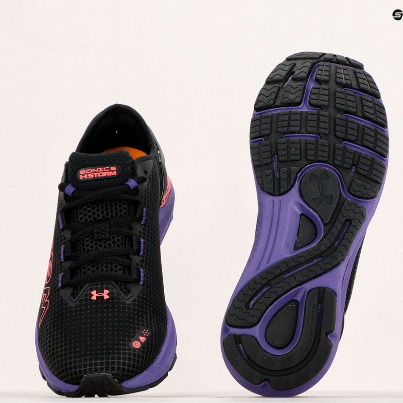 Under Armour scarpe da corsa da donna W Hovr Sonic 6 Storm nero/viola nera/nero 12