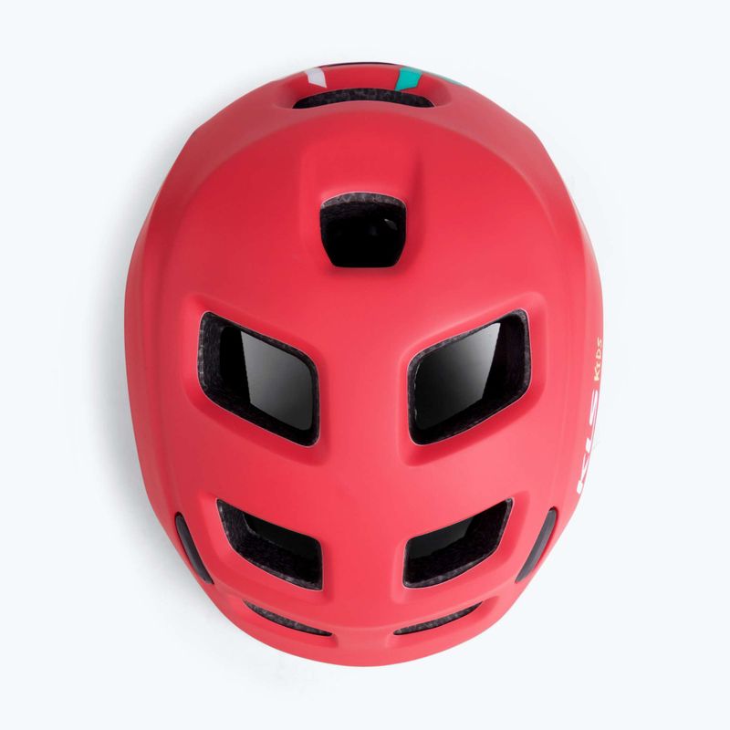 Casco da bici per bambini Kellys Zigzag 022 rosso 5