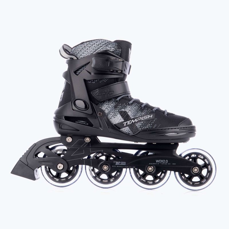 Pattini in linea da uomo Tempish Wox 2.0 black 2