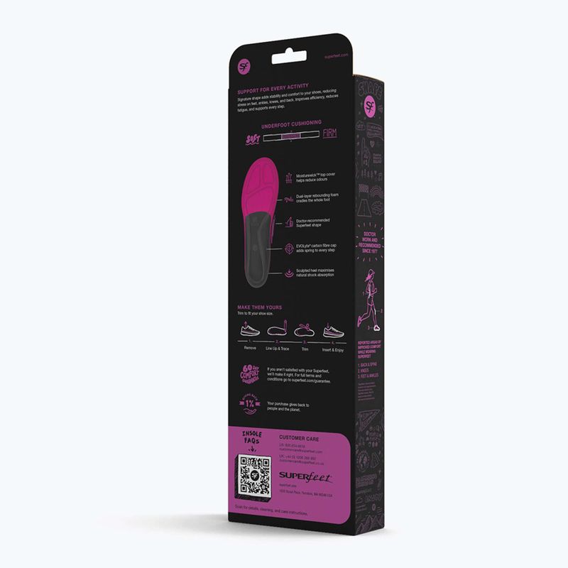 Solette Superfeet Active Women's Support plum 9