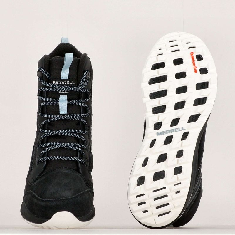 Merrell Bravada Edge 2 Thermo Mid WP stivali da neve da donna nero/arona 18