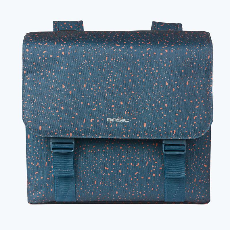 Basil Flair Borsa doppia per bicicletta 35 l navy 2