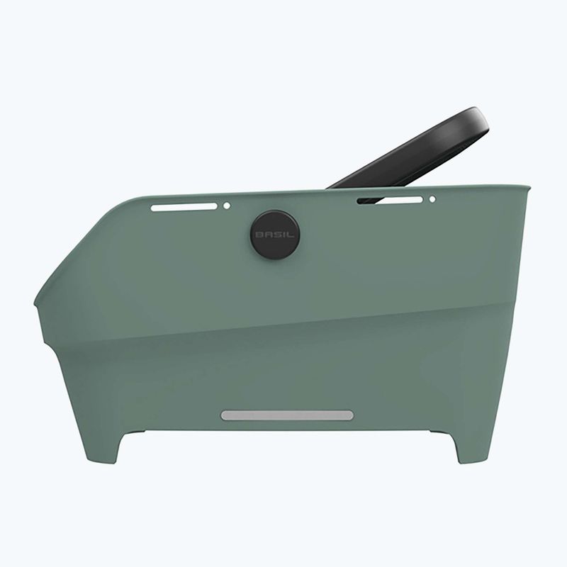 Cestino posteriore per bicicletta Basil Cento Neo MIK silvergreen 3