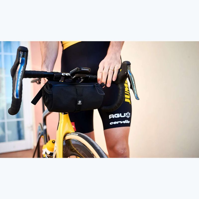 AGU Venture Roll Bag Borsa da manubrio 1,5 l nero 7