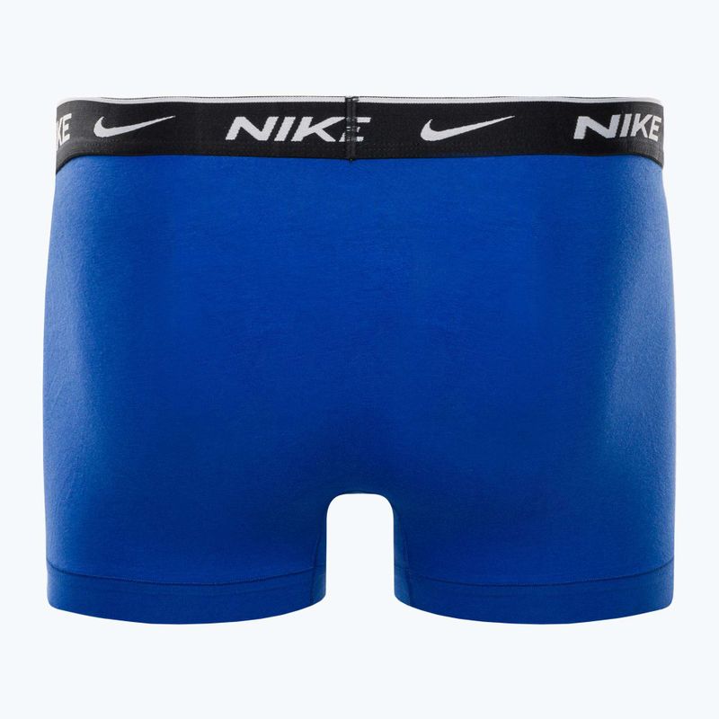 Nike Everyday Cotton Stretch Trunk boxer da uomo 3 paia ossidiana/game royal/nero 9