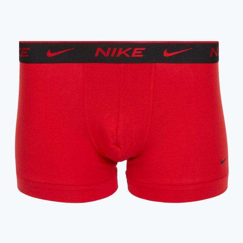 Boxer da uomo Nike Everyday Cotton Stretch Trunk 3 paia blk mt airmx wb/uni red/clear grey high shine wb 3