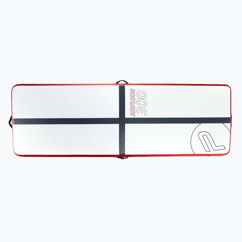 Pure4Fun Tappeto rotante bianco/grigio/rosso/nero Tappeto da allenamento gonfiabile 3
